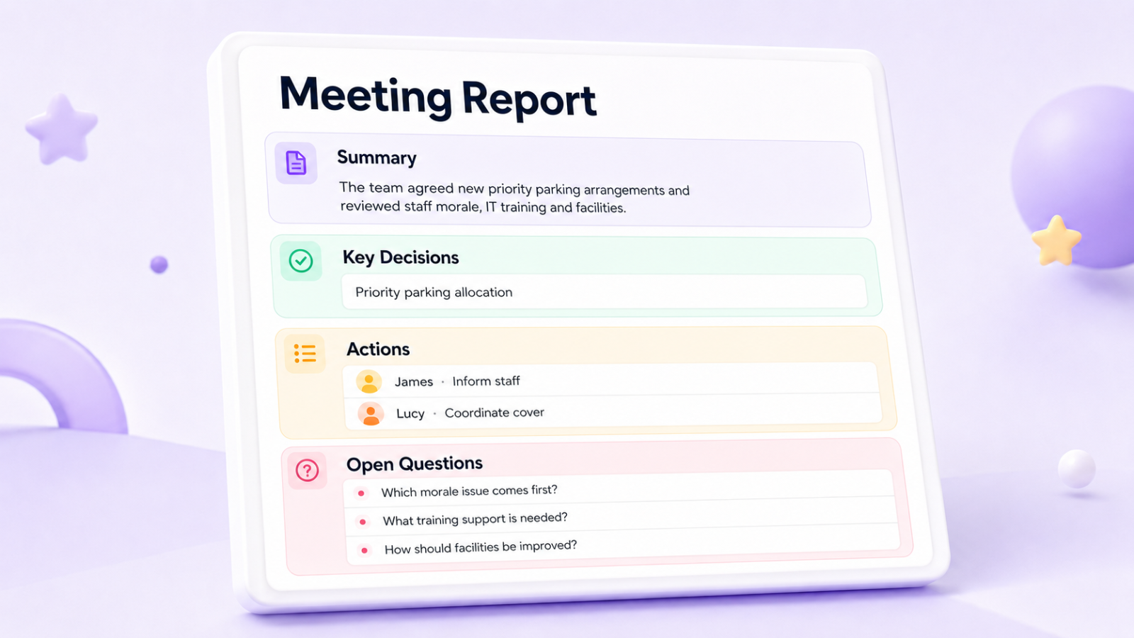 From meeting minutes to momentum: Starlight’s new meeting reports